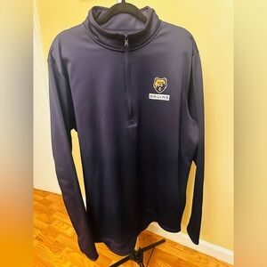 Under Armour Navy Blue Lightweight Quarter Zip